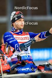 14.02.2024, Nove Mesto na Morave, Czechia (CZE): Vincent Bonacci (USA) - IBU World Championships Biathlon, individual men, Nove Mesto na Morave (CZE). www.nordicfocus.com. © Manzoni/NordicFocus. Every downloaded picture is fee-liable.