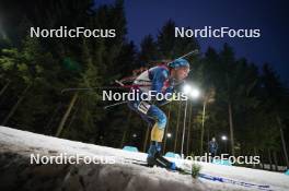 14.02.2024, Nove Mesto na Morave, Czechia (CZE): Alexandr Mukhin (KAZ) - IBU World Championships Biathlon, individual men, Nove Mesto na Morave (CZE). www.nordicfocus.com. © Thibaut/NordicFocus. Every downloaded picture is fee-liable.