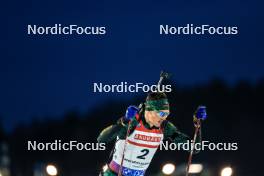 14.02.2024, Nove Mesto na Morave, Czechia (CZE): Vytautas Strolia (LTU) - IBU World Championships Biathlon, individual men, Nove Mesto na Morave (CZE). www.nordicfocus.com. © Manzoni/NordicFocus. Every downloaded picture is fee-liable.