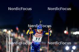 14.02.2024, Nove Mesto na Morave, Czechia (CZE): Jesper Nelin (SWE) - IBU World Championships Biathlon, individual men, Nove Mesto na Morave (CZE). www.nordicfocus.com. © Manzoni/NordicFocus. Every downloaded picture is fee-liable.