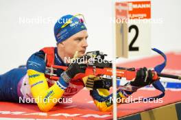 14.02.2024, Nove Mesto na Morave, Czechia (CZE): Jesper Nelin (SWE) - IBU World Championships Biathlon, individual men, Nove Mesto na Morave (CZE). www.nordicfocus.com. © Thibaut/NordicFocus. Every downloaded picture is fee-liable.