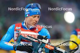 14.02.2024, Nove Mesto na Morave, Czechia (CZE): Lukas Hofer (ITA) - IBU World Championships Biathlon, individual men, Nove Mesto na Morave (CZE). www.nordicfocus.com. © Thibaut/NordicFocus. Every downloaded picture is fee-liable.