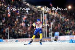 14.02.2024, Nove Mesto na Morave, Czechia (CZE): Jesper Nelin (SWE) - IBU World Championships Biathlon, individual men, Nove Mesto na Morave (CZE). www.nordicfocus.com. © Manzoni/NordicFocus. Every downloaded picture is fee-liable.