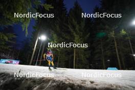 14.02.2024, Nove Mesto na Morave, Czechia (CZE): Martin Ponsiluoma (SWE) - IBU World Championships Biathlon, individual men, Nove Mesto na Morave (CZE). www.nordicfocus.com. © Thibaut/NordicFocus. Every downloaded picture is fee-liable.