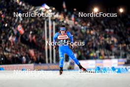 14.02.2024, Nove Mesto na Morave, Czechia (CZE): Tommaso Giacomel (ITA) - IBU World Championships Biathlon, individual men, Nove Mesto na Morave (CZE). www.nordicfocus.com. © Manzoni/NordicFocus. Every downloaded picture is fee-liable.