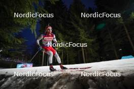 14.02.2024, Nove Mesto na Morave, Czechia (CZE): Timofei Lapshin (KOR) - IBU World Championships Biathlon, individual men, Nove Mesto na Morave (CZE). www.nordicfocus.com. © Thibaut/NordicFocus. Every downloaded picture is fee-liable.