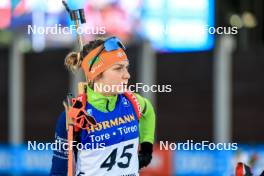 13.02.2024, Nove Mesto na Morave, Czechia (CZE): Lena Repinc (SLO) - IBU World Championships Biathlon, individual women, Nove Mesto na Morave (CZE). www.nordicfocus.com. © Manzoni/NordicFocus. Every downloaded picture is fee-liable.