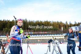 13.02.2024, Nove Mesto na Morave, Czechia (CZE): Amy Baserga (SUI) - IBU World Championships Biathlon, individual women, Nove Mesto na Morave (CZE). www.nordicfocus.com. © Manzoni/NordicFocus. Every downloaded picture is fee-liable.