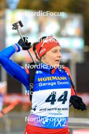 13.02.2024, Nove Mesto na Morave, Czechia (CZE): Maria Remenova (SVK) - IBU World Championships Biathlon, individual women, Nove Mesto na Morave (CZE). www.nordicfocus.com. © Manzoni/NordicFocus. Every downloaded picture is fee-liable.