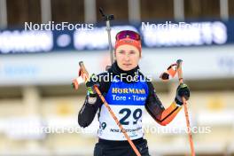 13.02.2024, Nove Mesto na Morave, Czechia (CZE): Janina Hettich-Walz (GER) - IBU World Championships Biathlon, individual women, Nove Mesto na Morave (CZE). www.nordicfocus.com. © Manzoni/NordicFocus. Every downloaded picture is fee-liable.