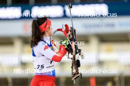 13.02.2024, Nove Mesto na Morave, Czechia (CZE): Anna Maka (POL) - IBU World Championships Biathlon, individual women, Nove Mesto na Morave (CZE). www.nordicfocus.com. © Manzoni/NordicFocus. Every downloaded picture is fee-liable.