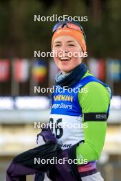 13.02.2024, Nove Mesto na Morave, Czechia (CZE): Anamarija Lampic (SLO) - IBU World Championships Biathlon, individual women, Nove Mesto na Morave (CZE). www.nordicfocus.com. © Manzoni/NordicFocus. Every downloaded picture is fee-liable.