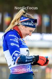 13.02.2024, Nove Mesto na Morave, Czechia (CZE): Chloe Levins (USA) - IBU World Championships Biathlon, individual women, Nove Mesto na Morave (CZE). www.nordicfocus.com. © Manzoni/NordicFocus. Every downloaded picture is fee-liable.