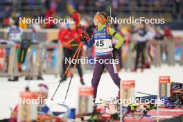 13.02.2024, Nove Mesto na Morave, Czechia (CZE): Lena Repinc (SLO) - IBU World Championships Biathlon, individual women, Nove Mesto na Morave (CZE). www.nordicfocus.com. © Thibaut/NordicFocus. Every downloaded picture is fee-liable.