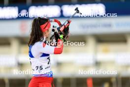 13.02.2024, Nove Mesto na Morave, Czechia (CZE): Anna Maka (POL) - IBU World Championships Biathlon, individual women, Nove Mesto na Morave (CZE). www.nordicfocus.com. © Manzoni/NordicFocus. Every downloaded picture is fee-liable.