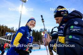 13.02.2024, Nove Mesto na Morave, Czechia (CZE): Linn Persson (SWE) - IBU World Championships Biathlon, individual women, Nove Mesto na Morave (CZE). www.nordicfocus.com. © Manzoni/NordicFocus. Every downloaded picture is fee-liable.