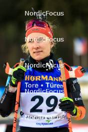 13.02.2024, Nove Mesto na Morave, Czechia (CZE): Janina Hettich-Walz (GER) - IBU World Championships Biathlon, individual women, Nove Mesto na Morave (CZE). www.nordicfocus.com. © Manzoni/NordicFocus. Every downloaded picture is fee-liable.