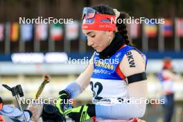 13.02.2024, Nove Mesto na Morave, Czechia (CZE): Aita Gasparin (SUI) - IBU World Championships Biathlon, individual women, Nove Mesto na Morave (CZE). www.nordicfocus.com. © Manzoni/NordicFocus. Every downloaded picture is fee-liable.