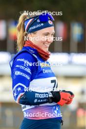 13.02.2024, Nove Mesto na Morave, Czechia (CZE): Chloe Levins (USA) - IBU World Championships Biathlon, individual women, Nove Mesto na Morave (CZE). www.nordicfocus.com. © Manzoni/NordicFocus. Every downloaded picture is fee-liable.