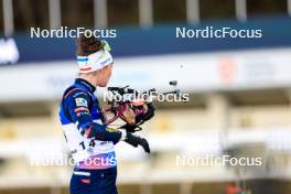 13.02.2024, Nove Mesto na Morave, Czechia (CZE): Lou Jeanmonnot (FRA) - IBU World Championships Biathlon, individual women, Nove Mesto na Morave (CZE). www.nordicfocus.com. © Manzoni/NordicFocus. Every downloaded picture is fee-liable.