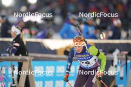 13.02.2024, Nove Mesto na Morave, Czechia (CZE): Anamarija Lampic (SLO) - IBU World Championships Biathlon, individual women, Nove Mesto na Morave (CZE). www.nordicfocus.com. © Thibaut/NordicFocus. Every downloaded picture is fee-liable.