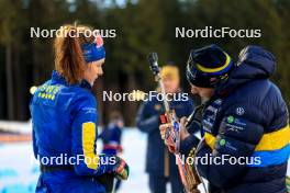 13.02.2024, Nove Mesto na Morave, Czechia (CZE): Linn Persson (SWE) - IBU World Championships Biathlon, individual women, Nove Mesto na Morave (CZE). www.nordicfocus.com. © Manzoni/NordicFocus. Every downloaded picture is fee-liable.