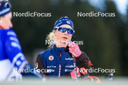 13.02.2024, Nove Mesto na Morave, Czechia (CZE): Tara Geraghty-Moats (USA) - IBU World Championships Biathlon, individual women, Nove Mesto na Morave (CZE). www.nordicfocus.com. © Manzoni/NordicFocus. Every downloaded picture is fee-liable.