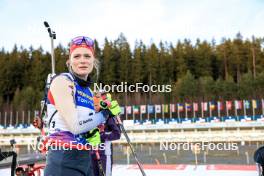 13.02.2024, Nove Mesto na Morave, Czechia (CZE): Amy Baserga (SUI) - IBU World Championships Biathlon, individual women, Nove Mesto na Morave (CZE). www.nordicfocus.com. © Manzoni/NordicFocus. Every downloaded picture is fee-liable.