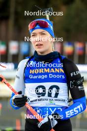 13.02.2024, Nove Mesto na Morave, Czechia (CZE): Hanna-Brita Kaasik (EST) - IBU World Championships Biathlon, individual women, Nove Mesto na Morave (CZE). www.nordicfocus.com. © Manzoni/NordicFocus. Every downloaded picture is fee-liable.