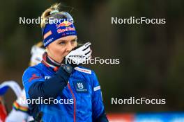 13.02.2024, Nove Mesto na Morave, Czechia (CZE): Anna Gandler (AUT) - IBU World Championships Biathlon, individual women, Nove Mesto na Morave (CZE). www.nordicfocus.com. © Manzoni/NordicFocus. Every downloaded picture is fee-liable.