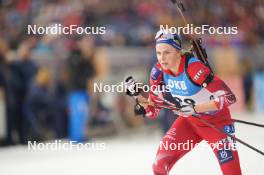 18.02.2024, Nove Mesto na Morave, Czechia (CZE): Lisa Theresa Hauser (AUT) - IBU World Championships Biathlon, mass women, Nove Mesto na Morave (CZE). www.nordicfocus.com. © Thibaut/NordicFocus. Every downloaded picture is fee-liable.