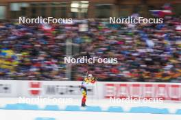 18.02.2024, Nove Mesto na Morave, Czechia (CZE): Lotte Lie (BEL) - IBU World Championships Biathlon, mass women, Nove Mesto na Morave (CZE). www.nordicfocus.com. © Thibaut/NordicFocus. Every downloaded picture is fee-liable.