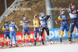 18.02.2024, Nove Mesto na Morave, Czechia (CZE): Regina Ermits (EST) - IBU World Championships Biathlon, mass women, Nove Mesto na Morave (CZE). www.nordicfocus.com. © Thibaut/NordicFocus. Every downloaded picture is fee-liable.