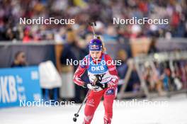 18.02.2024, Nove Mesto na Morave, Czechia (CZE): Anna Gandler (AUT) - IBU World Championships Biathlon, mass women, Nove Mesto na Morave (CZE). www.nordicfocus.com. © Thibaut/NordicFocus. Every downloaded picture is fee-liable.