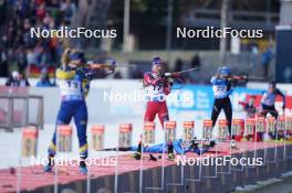 18.02.2024, Nove Mesto na Morave, Czechia (CZE): Anna Gandler (AUT) - IBU World Championships Biathlon, mass women, Nove Mesto na Morave (CZE). www.nordicfocus.com. © Thibaut/NordicFocus. Every downloaded picture is fee-liable.