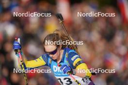 18.02.2024, Nove Mesto na Morave, Czechia (CZE): Mona Brorsson (SWE) - IBU World Championships Biathlon, mass women, Nove Mesto na Morave (CZE). www.nordicfocus.com. © Thibaut/NordicFocus. Every downloaded picture is fee-liable.