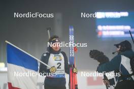 07.02.2024, Nove Mesto na Morave, Czechia (CZE): Julia Simon (FRA) - IBU World Championships Biathlon, medals, Nove Mesto na Morave (CZE). www.nordicfocus.com. © Thibaut/NordicFocus. Every downloaded picture is fee-liable.