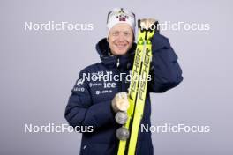 11.02.2024, Nove Mesto na Morave, Czechia (CZE): Johannes Thingnes Boe (NOR) - IBU World Championships Biathlon, medals, Nove Mesto na Morave (CZE). www.nordicfocus.com. © Manzoni/NordicFocus. Every downloaded picture is fee-liable.