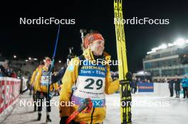 13.02.2024, Nove Mesto na Morave, Czechia (CZE): Janina Hettich-Walz (GER) - IBU World Championships Biathlon, medals, Nove Mesto na Morave (CZE). www.nordicfocus.com. © Thibaut/NordicFocus. Every downloaded picture is fee-liable.