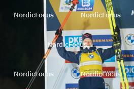 07.02.2024, Nove Mesto na Morave, Czechia (CZE): Johannes Thingnes Boe (NOR) - IBU World Championships Biathlon, medals, Nove Mesto na Morave (CZE). www.nordicfocus.com. © Thibaut/NordicFocus. Every downloaded picture is fee-liable.