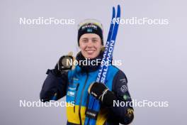 07.02.2024, Nove Mesto na Morave, Czechia (CZE): Elvira Oeberg (SWE) - IBU World Championships Biathlon, medals, Nove Mesto na Morave (CZE). www.nordicfocus.com. © Manzoni/NordicFocus. Every downloaded picture is fee-liable.