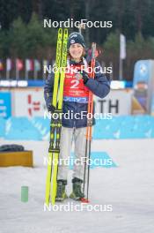 07.02.2024, Nove Mesto na Morave, Czechia (CZE): Justine Braisaz-Bouchet (FRA) - IBU World Championships Biathlon, medals, Nove Mesto na Morave (CZE). www.nordicfocus.com. © Thibaut/NordicFocus. Every downloaded picture is fee-liable.