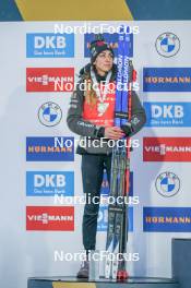 07.02.2024, Nove Mesto na Morave, Czechia (CZE): Lisa Vittozzi (ITA) - IBU World Championships Biathlon, medals, Nove Mesto na Morave (CZE). www.nordicfocus.com. © Thibaut/NordicFocus. Every downloaded picture is fee-liable.