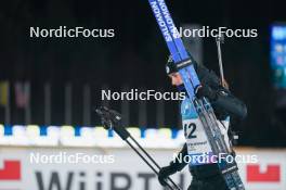 07.02.2024, Nove Mesto na Morave, Czechia (CZE): Eric Perrot (FRA) - IBU World Championships Biathlon, medals, Nove Mesto na Morave (CZE). www.nordicfocus.com. © Thibaut/NordicFocus. Every downloaded picture is fee-liable.