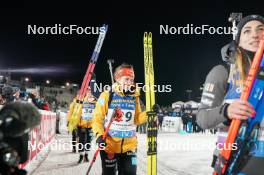 13.02.2024, Nove Mesto na Morave, Czechia (CZE): Janina Hettich-Walz (GER) - IBU World Championships Biathlon, medals, Nove Mesto na Morave (CZE). www.nordicfocus.com. © Thibaut/NordicFocus. Every downloaded picture is fee-liable.