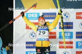 13.02.2024, Nove Mesto na Morave, Czechia (CZE): Janina Hettich-Walz (GER) - IBU World Championships Biathlon, medals, Nove Mesto na Morave (CZE). www.nordicfocus.com. © Thibaut/NordicFocus. Every downloaded picture is fee-liable.