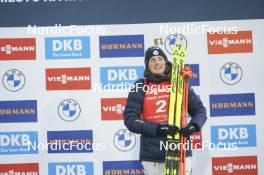 11.02.2024, Nove Mesto na Morave, Czechia (CZE): Justine Braisaz-Bouchet (FRA) - IBU World Championships Biathlon, medals, Nove Mesto na Morave (CZE). www.nordicfocus.com. © Thibaut/NordicFocus. Every downloaded picture is fee-liable.