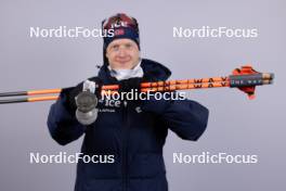 10.02.2024, Nove Mesto na Morave, Czechia (CZE): Johannes Thingnes Boe (NOR) - IBU World Championships Biathlon, medals, Nove Mesto na Morave (CZE). www.nordicfocus.com. © Manzoni/NordicFocus. Every downloaded picture is fee-liable.