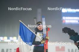 07.02.2024, Nove Mesto na Morave, Czechia (CZE): Julia Simon (FRA) - IBU World Championships Biathlon, medals, Nove Mesto na Morave (CZE). www.nordicfocus.com. © Thibaut/NordicFocus. Every downloaded picture is fee-liable.