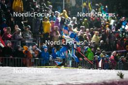 07.02.2024, Nove Mesto na Morave, Czechia (CZE): Dmytro Pidruchnyi (UKR) - IBU World Championships Biathlon, mixed relay, Nove Mesto na Morave (CZE). www.nordicfocus.com. © Thibaut/NordicFocus. Every downloaded picture is fee-liable.